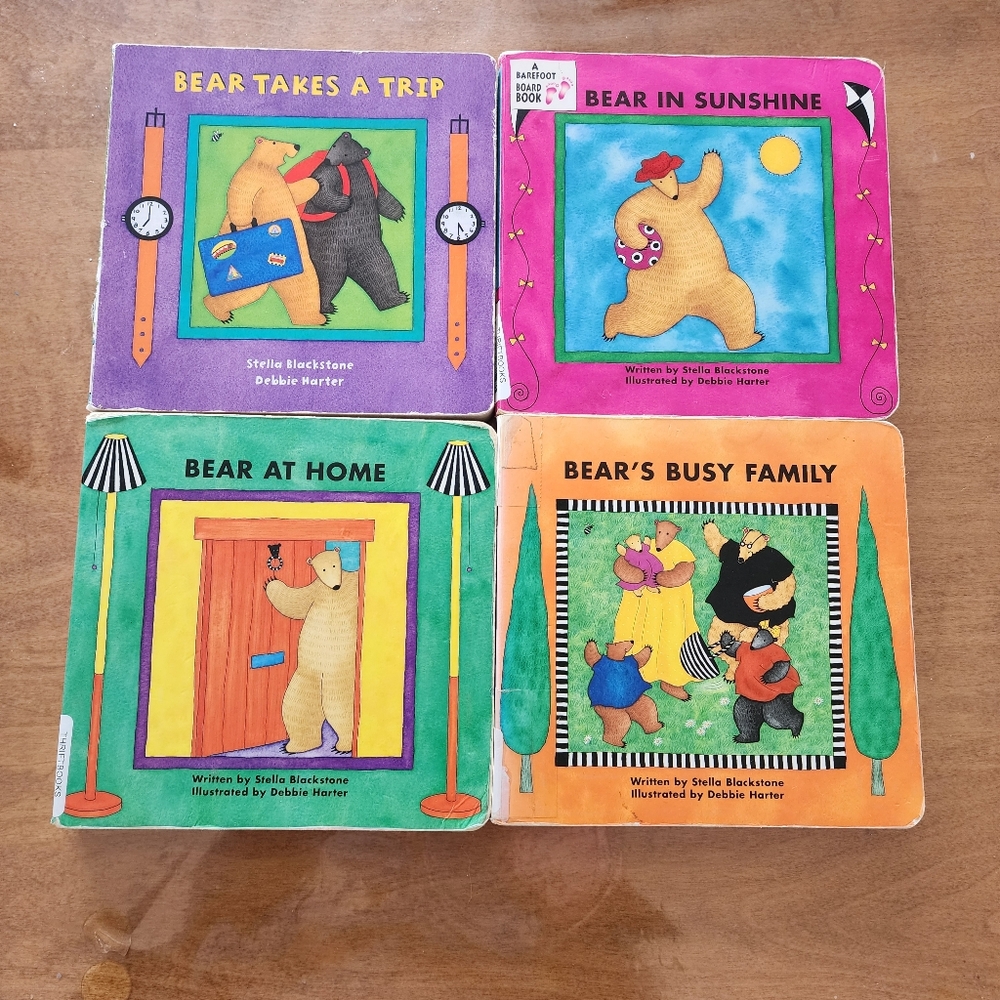 Bear Series Kids Board Books Set